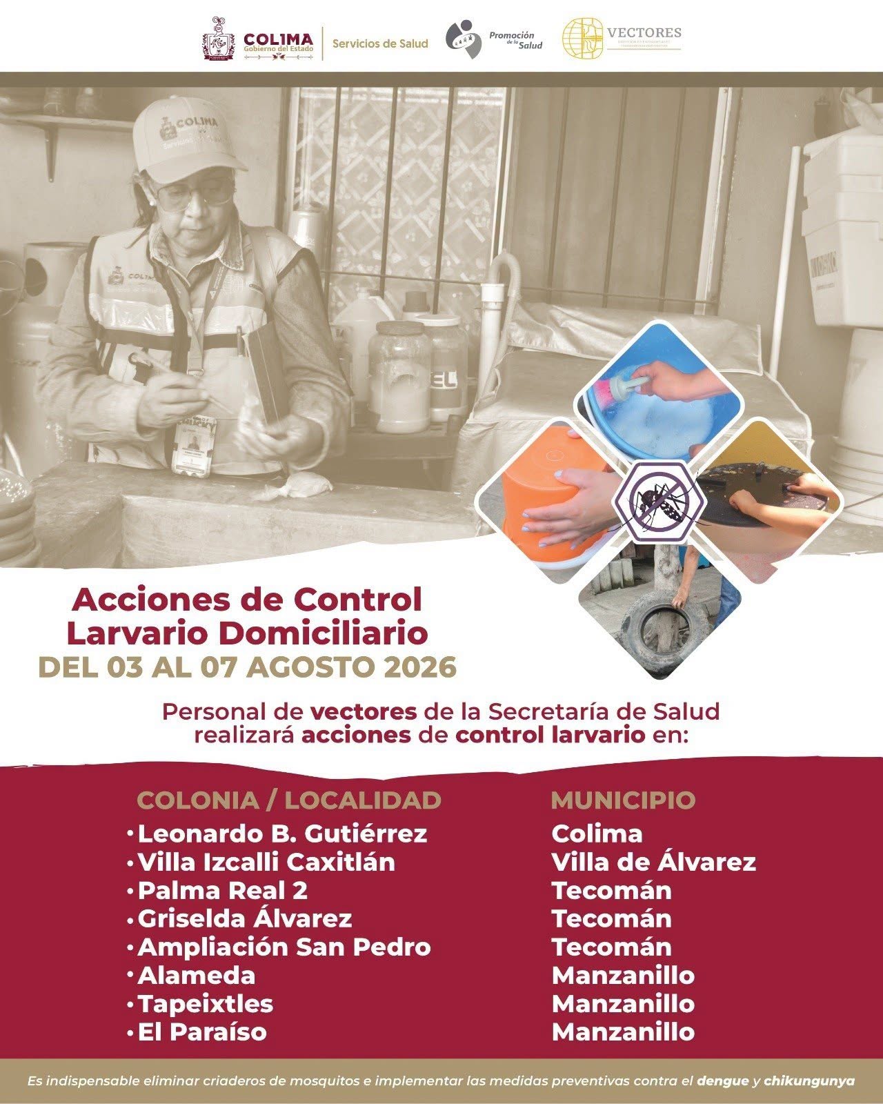 Operativo de Control Larvario