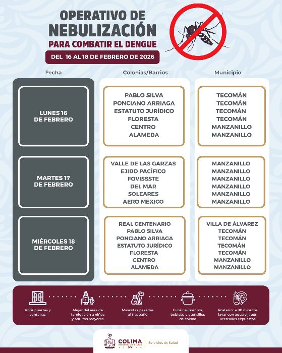 Operativo de nebulización